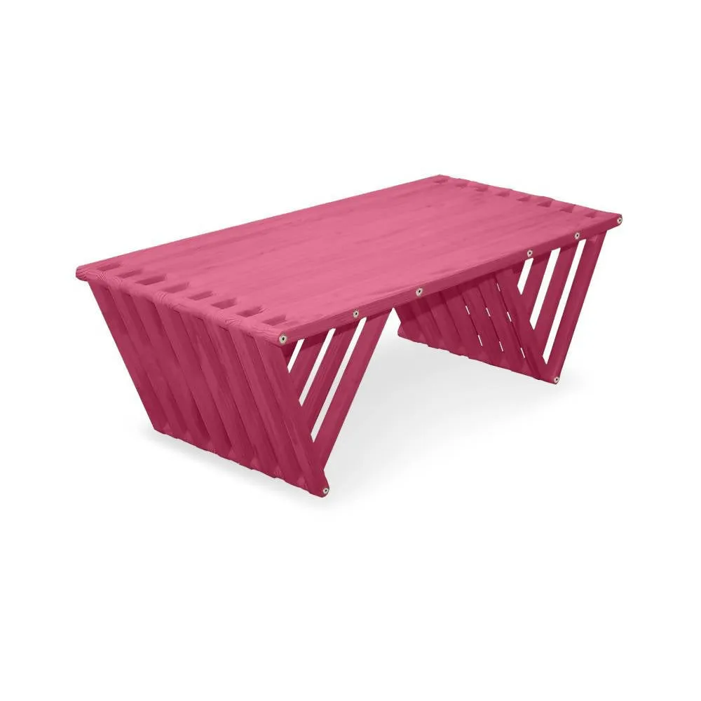Solid Wood Coffee Table 54" X 20"