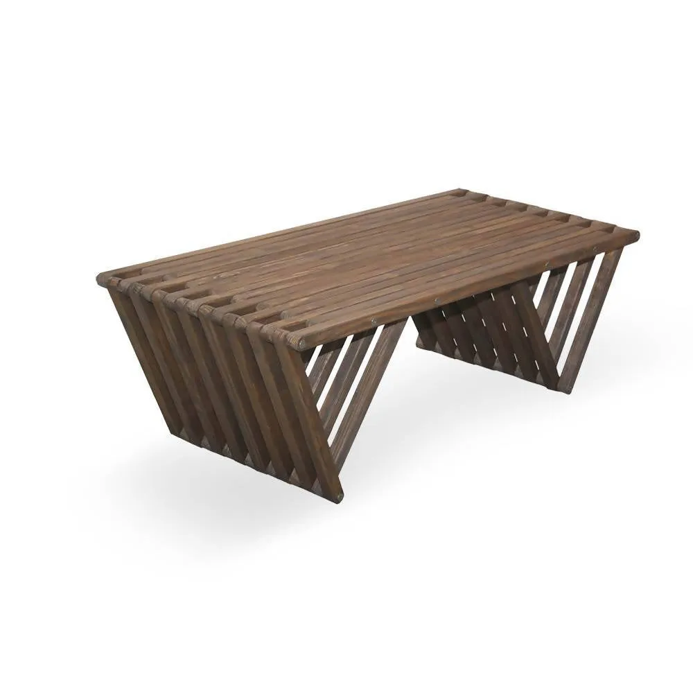 Solid Wood Coffee Table 54" X 20"