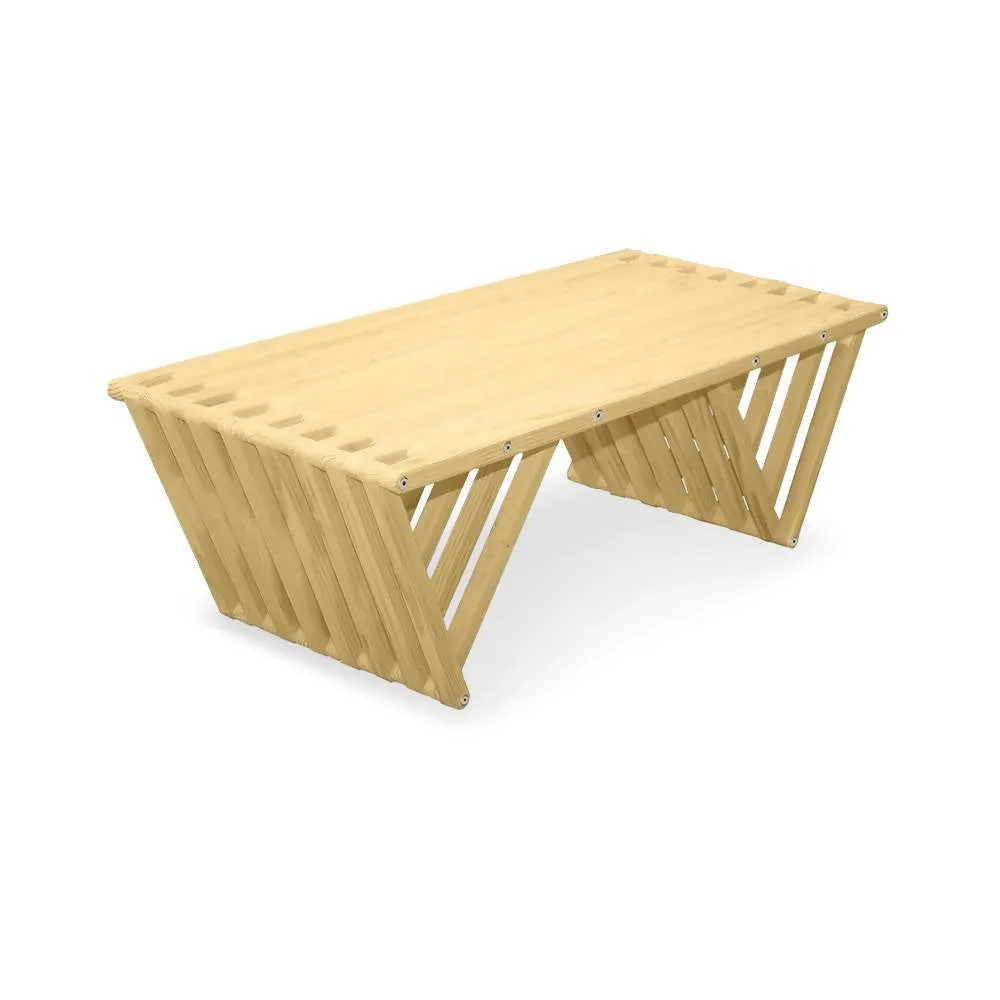 Solid Wood Coffee Table 54" X 20"
