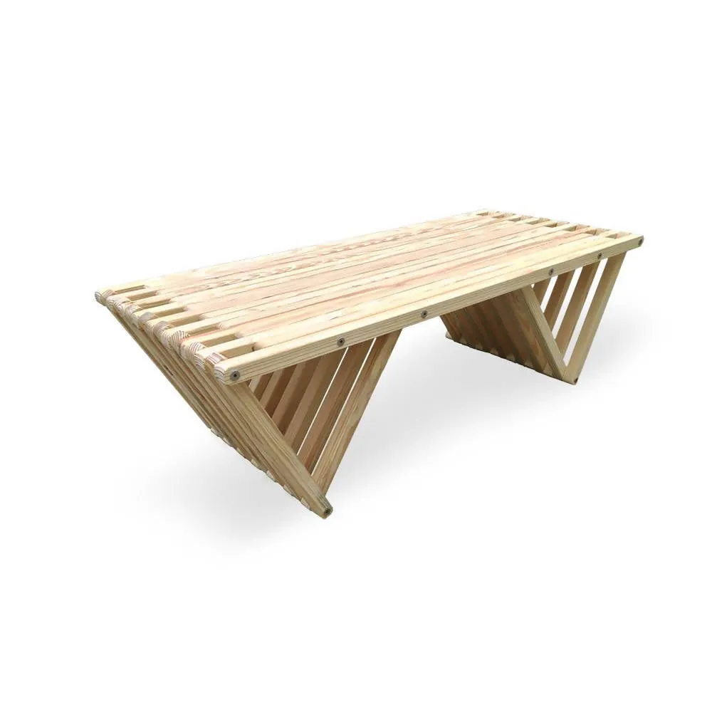 Solid Wood Coffee Table 54" X 20"