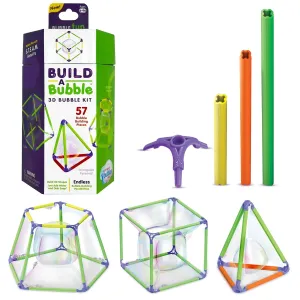 South Beach Bubbles Build-A-Bubble 3D Bubble Maker Kit for Kids 6 & Up