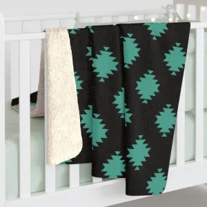 'Spokane' Sherpa Fleece Blanket