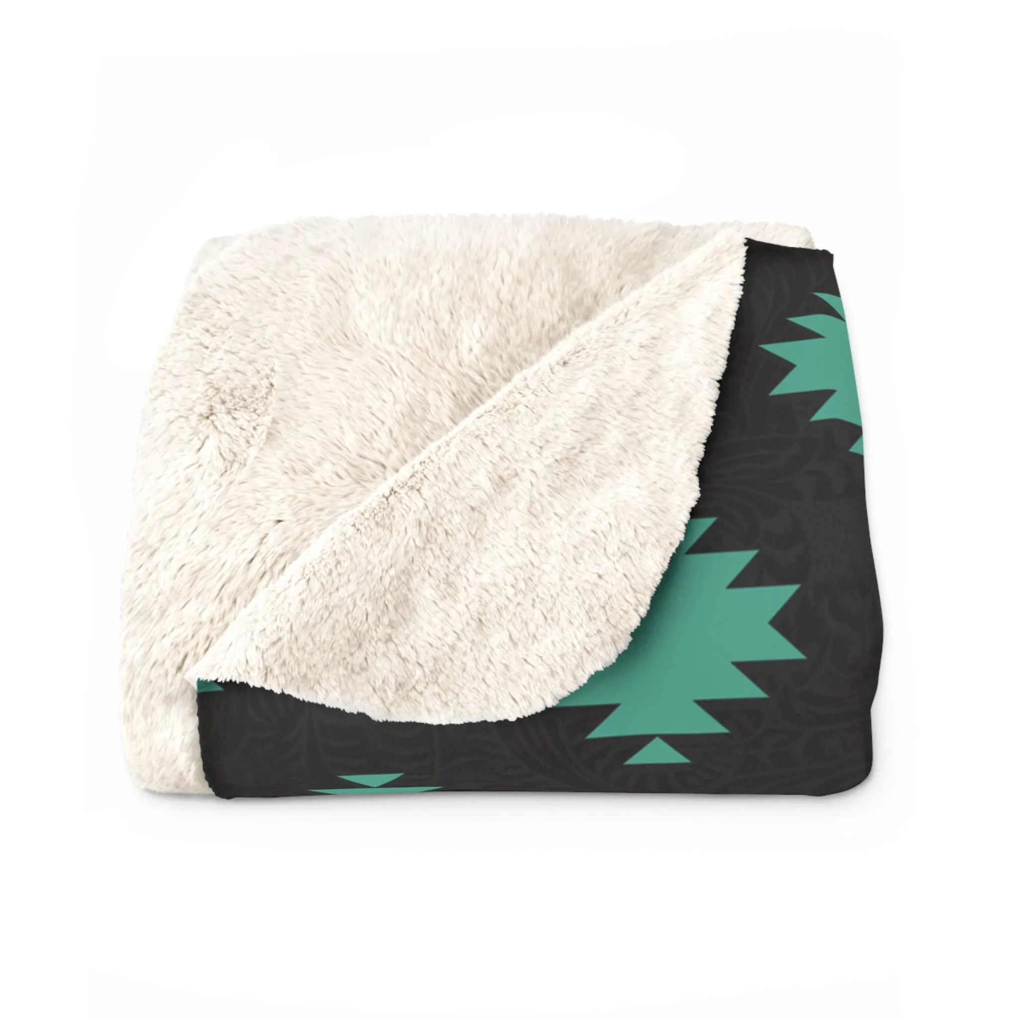 'Spokane' Sherpa Fleece Blanket