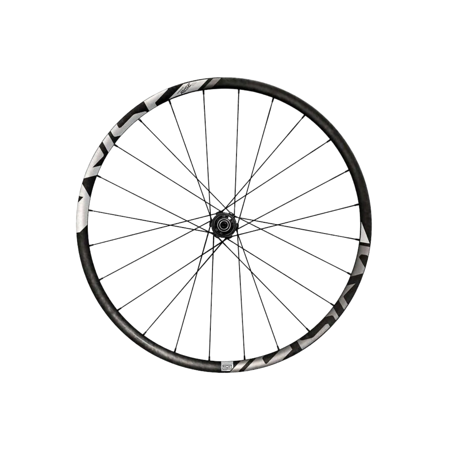 Sram Rise 60 Hookless Carbon Rim 24 Hole 27.5" Asymmetric Black
