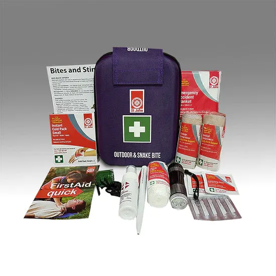 St John Outdoor and Snake Bite First Aid Module