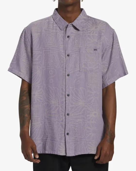Sundays Jacquard Short Sleeve Shirt