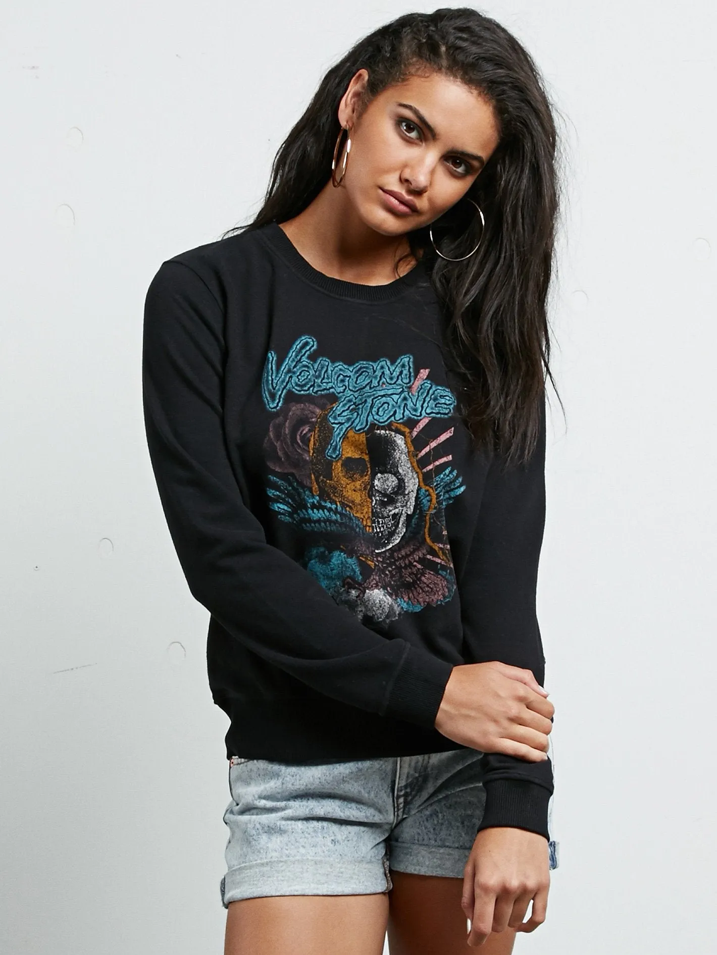 Sweatshirt Sound Check - Black