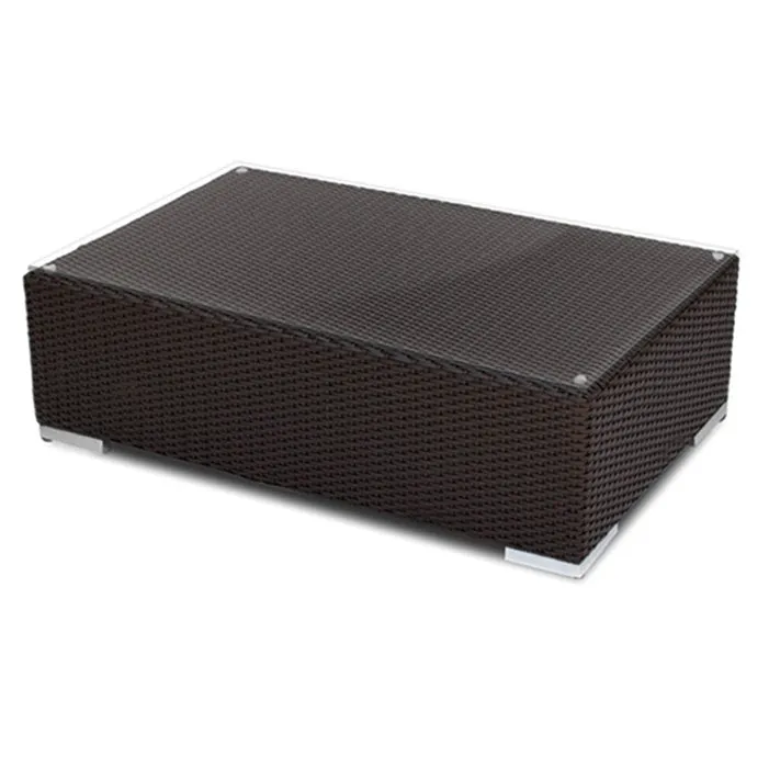 Tangier Rectangular Coffee Table with Glass
