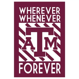 Texas A&M, WWF Fan REG,13lu969wwf