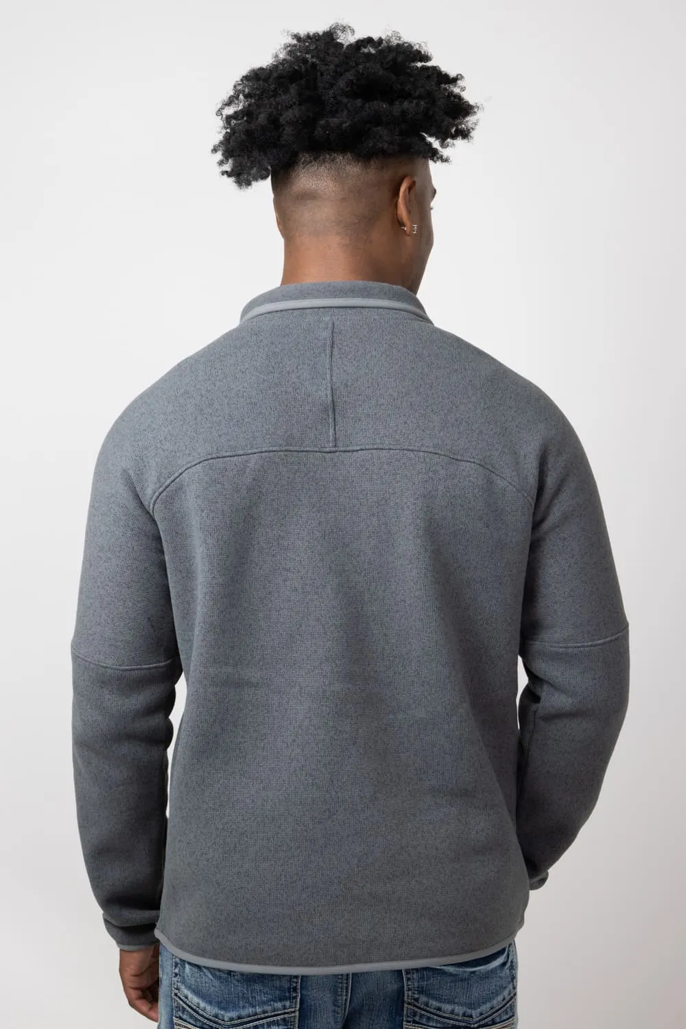 The North Face Front Range ½ Zip Fleece for Men in Grey | NF0A84H8-0V0-GRY