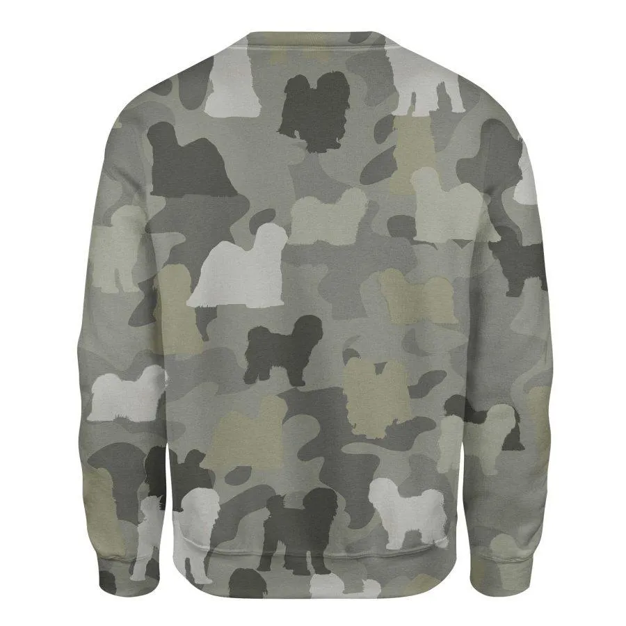 Tibetan Terrier - Camo - Premium Sweatshirt