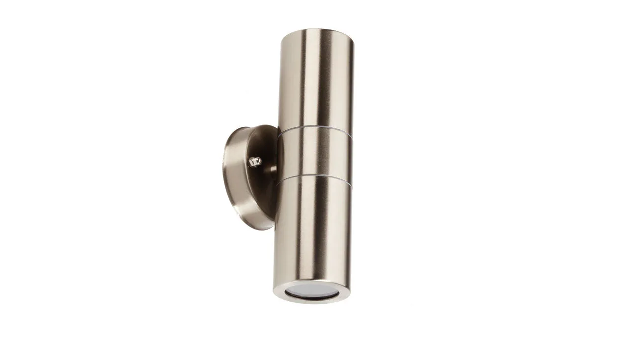 Timeguard TG6002 Up/Down Wall Light Stainless Steel