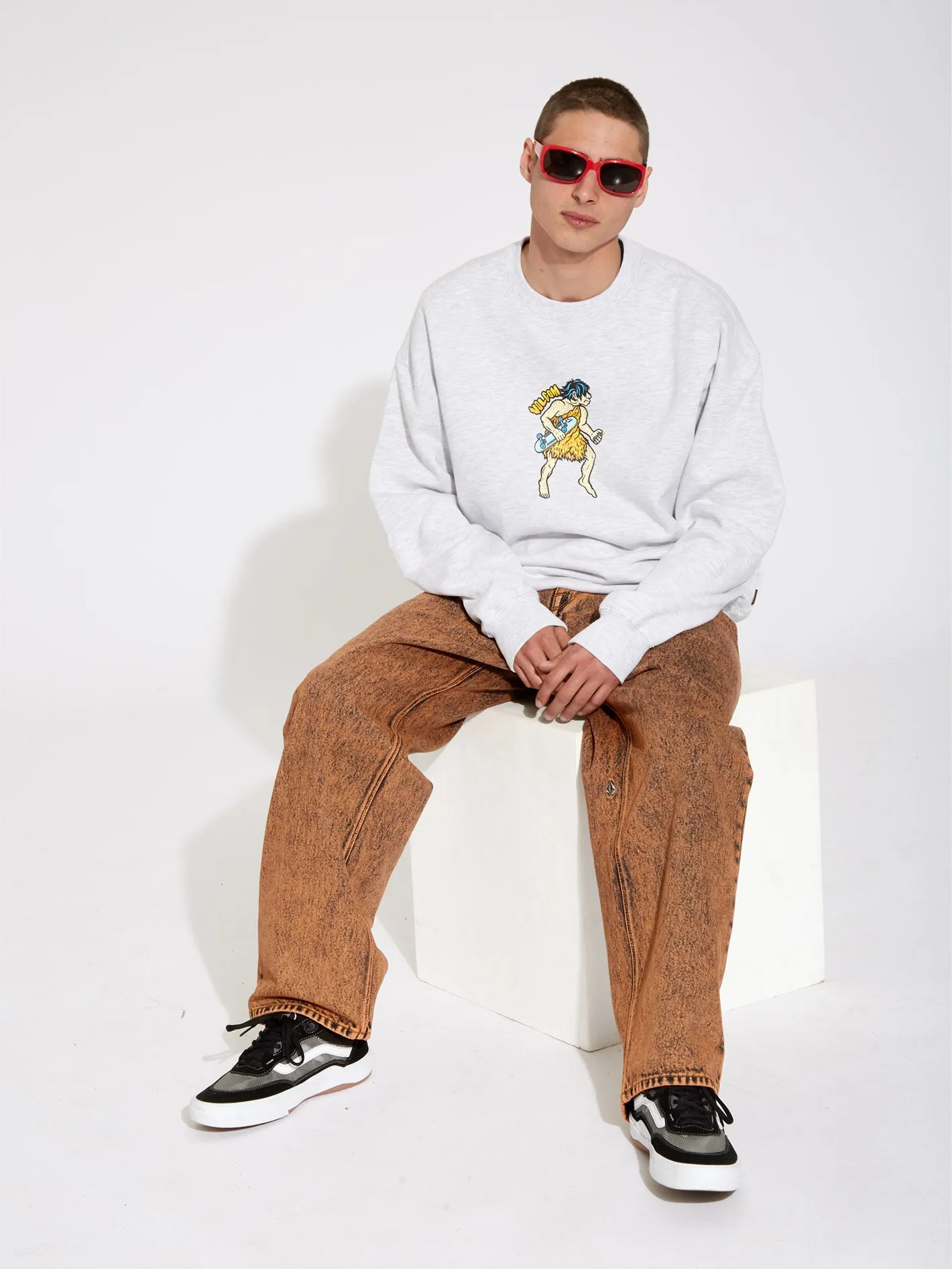 Todd Bratrud Pullover - HEATHER GREY