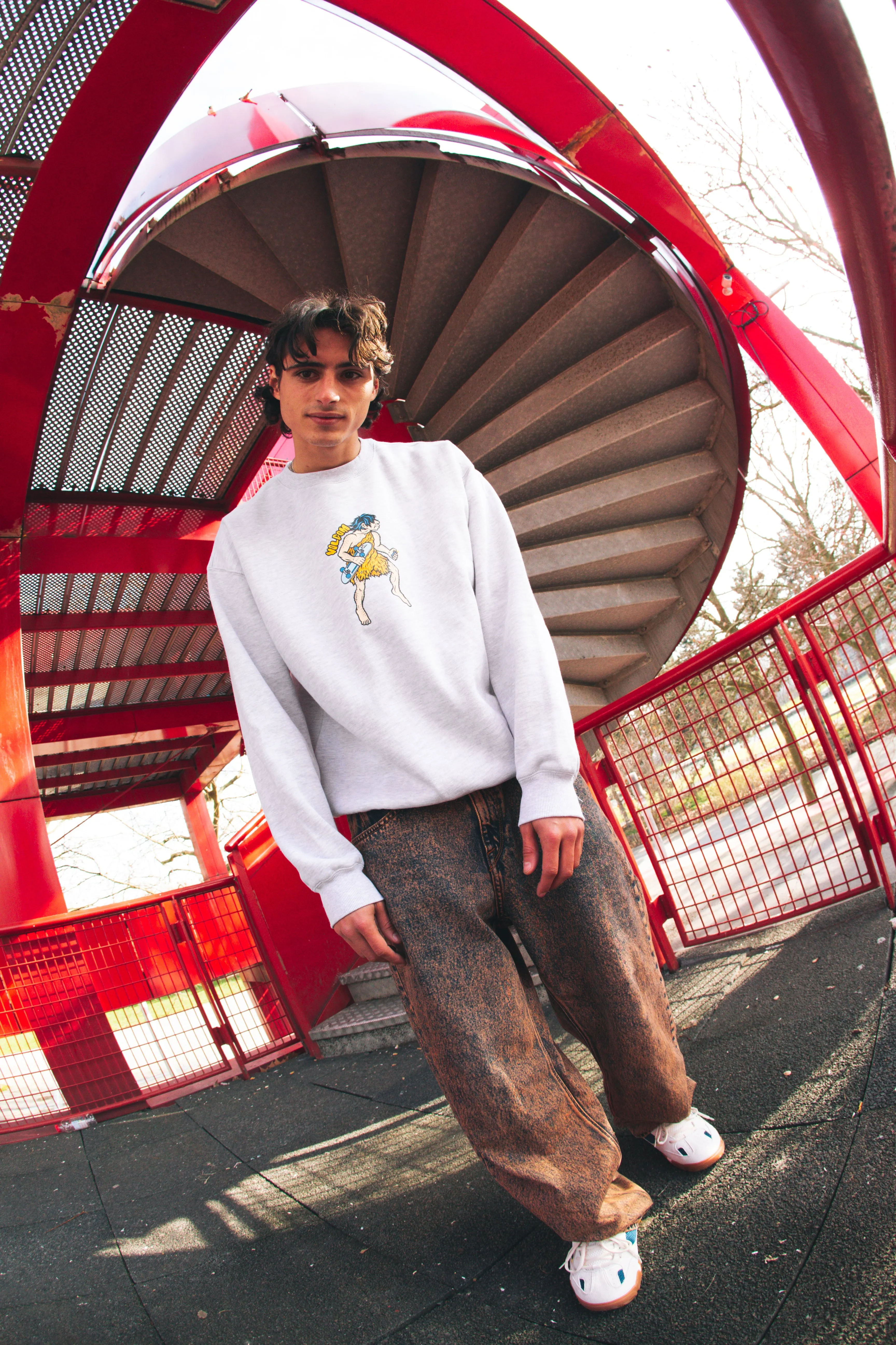 Todd Bratrud Pullover - HEATHER GREY
