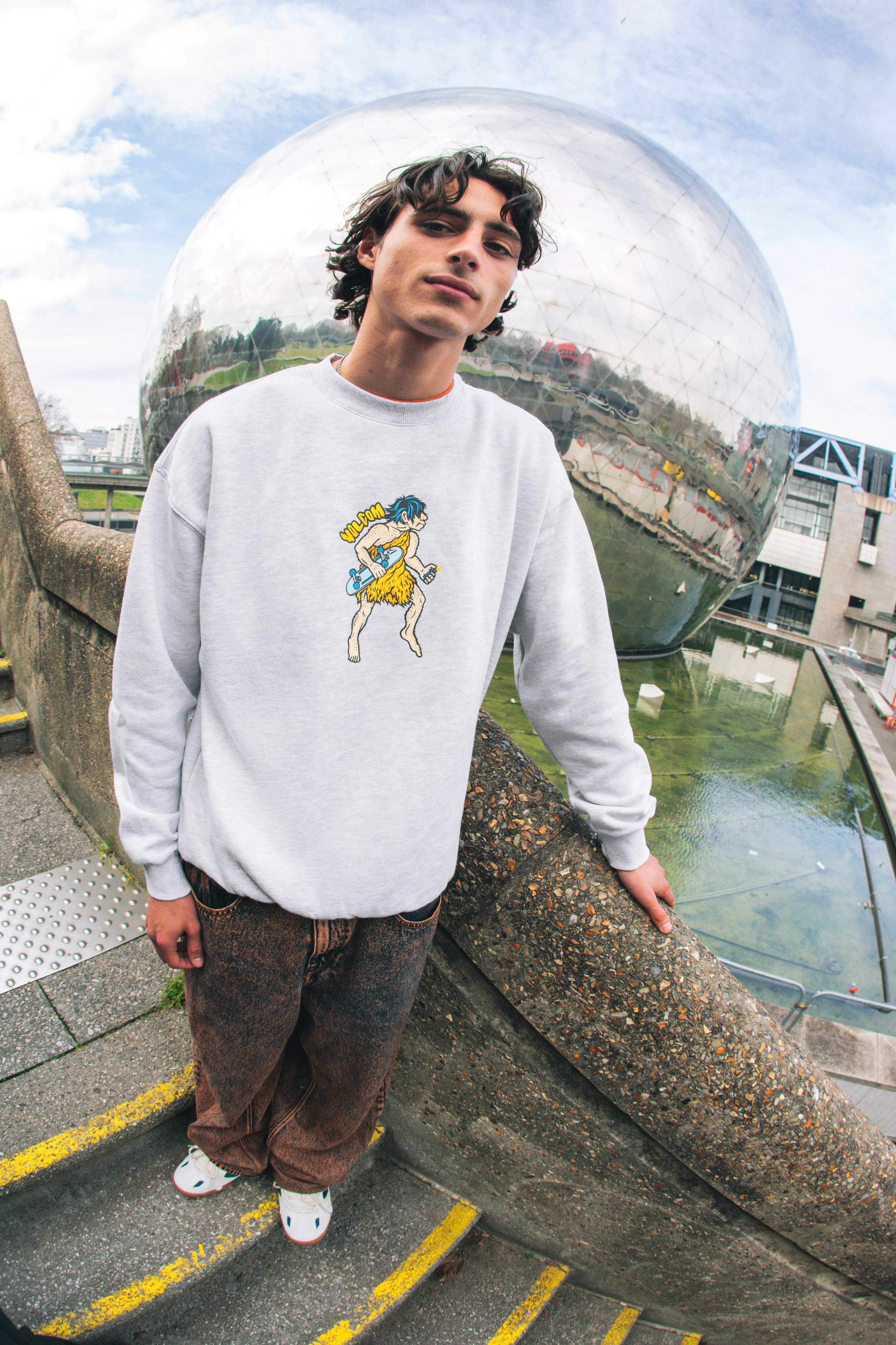 Todd Bratrud Pullover - HEATHER GREY