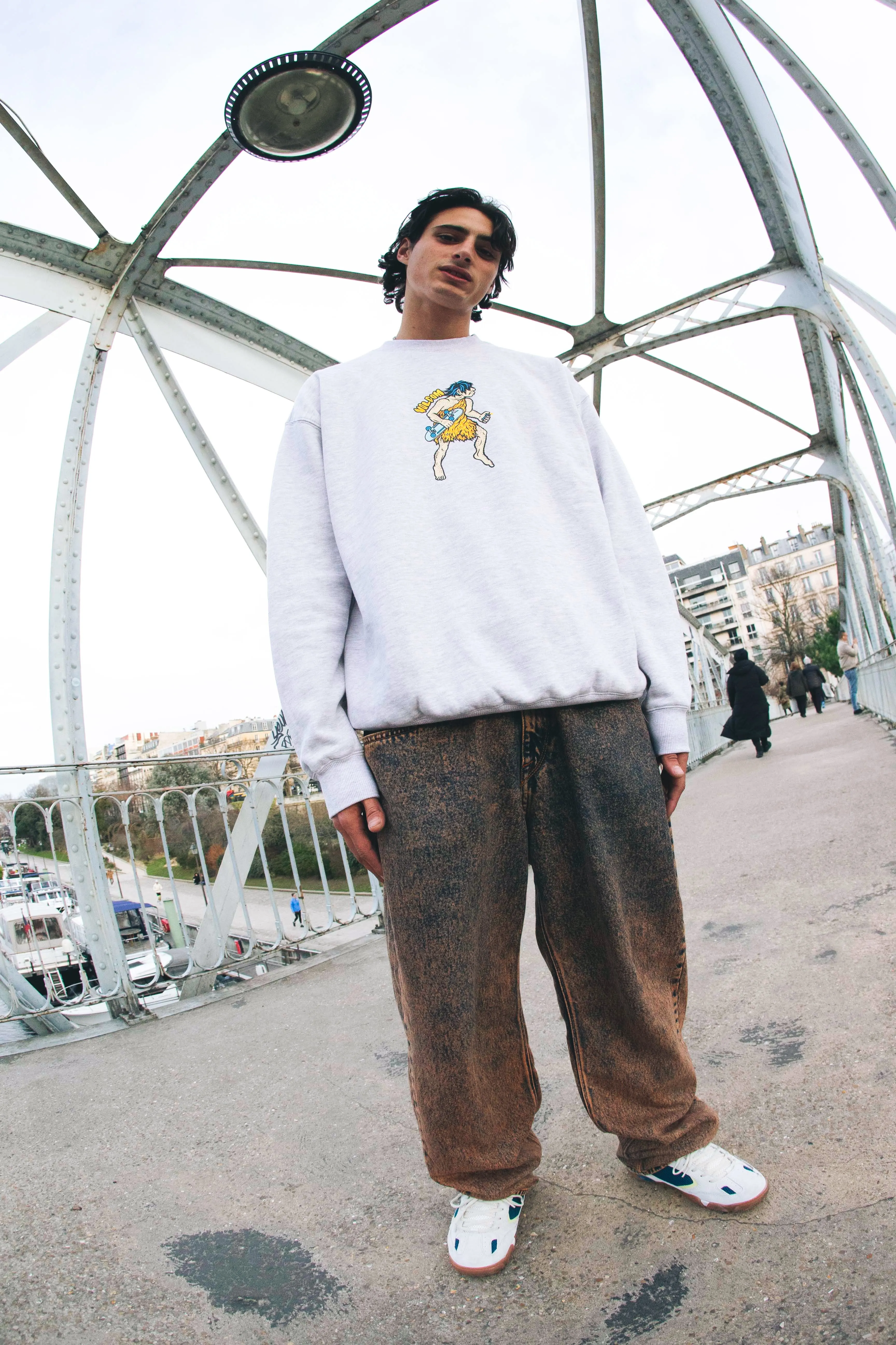 Todd Bratrud Pullover - HEATHER GREY