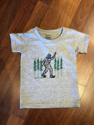 Toddler - Bigfoot Giving a Peace Sign