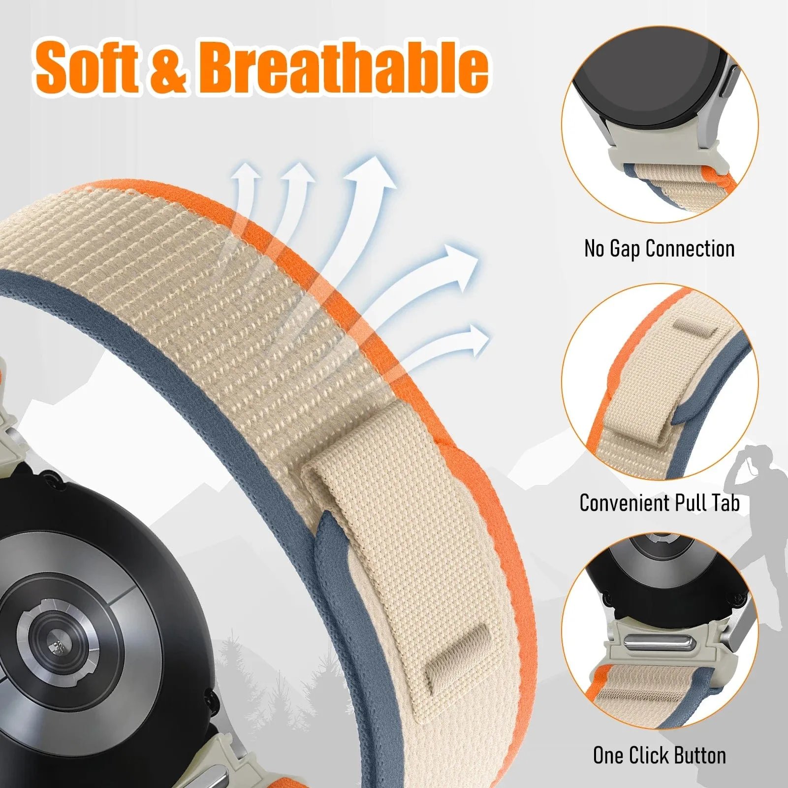 Trail Loop Watch Band For Samsung