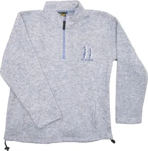 Trees Alaska Ladies Quarter-Zip Sweatshirt