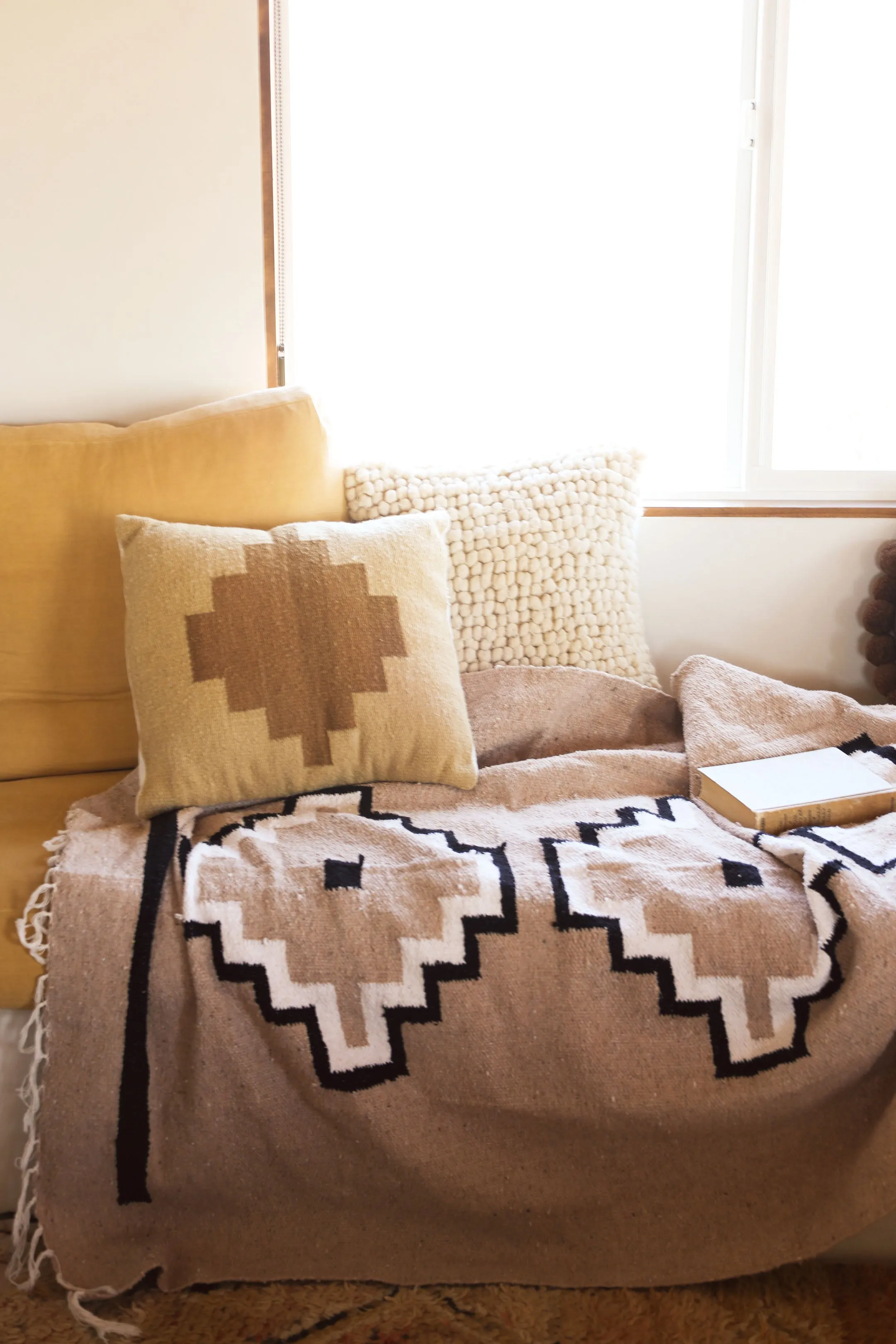 Tres Cruces (Sandstone)  // Handwoven Blanket