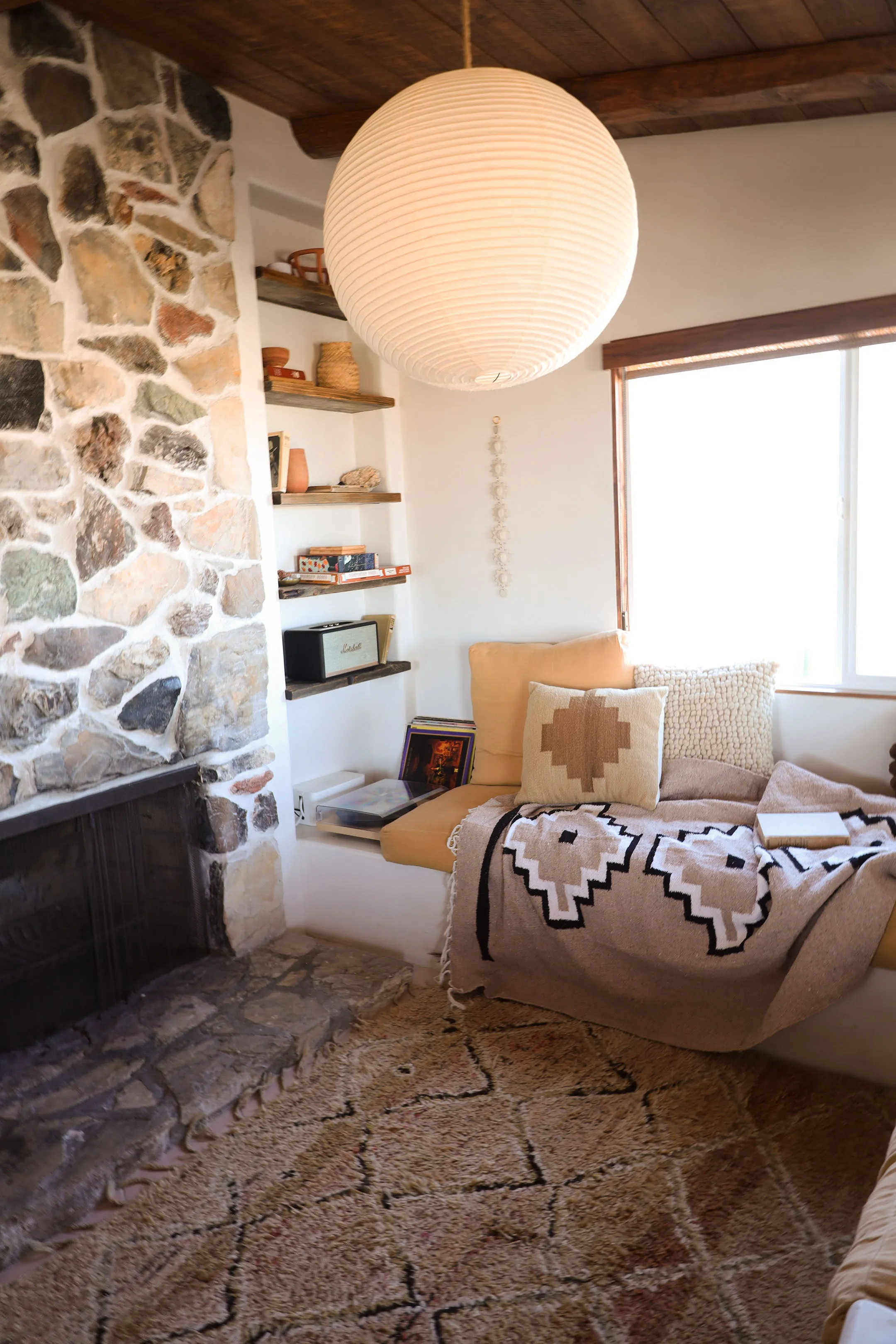 Tres Cruces (Sandstone)  // Handwoven Blanket