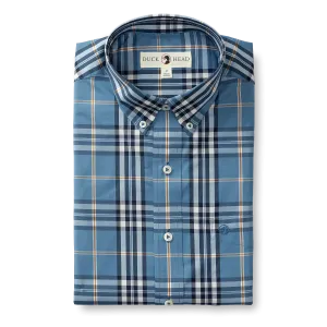 Tully Plaid Performance Poplin Sport Shirt