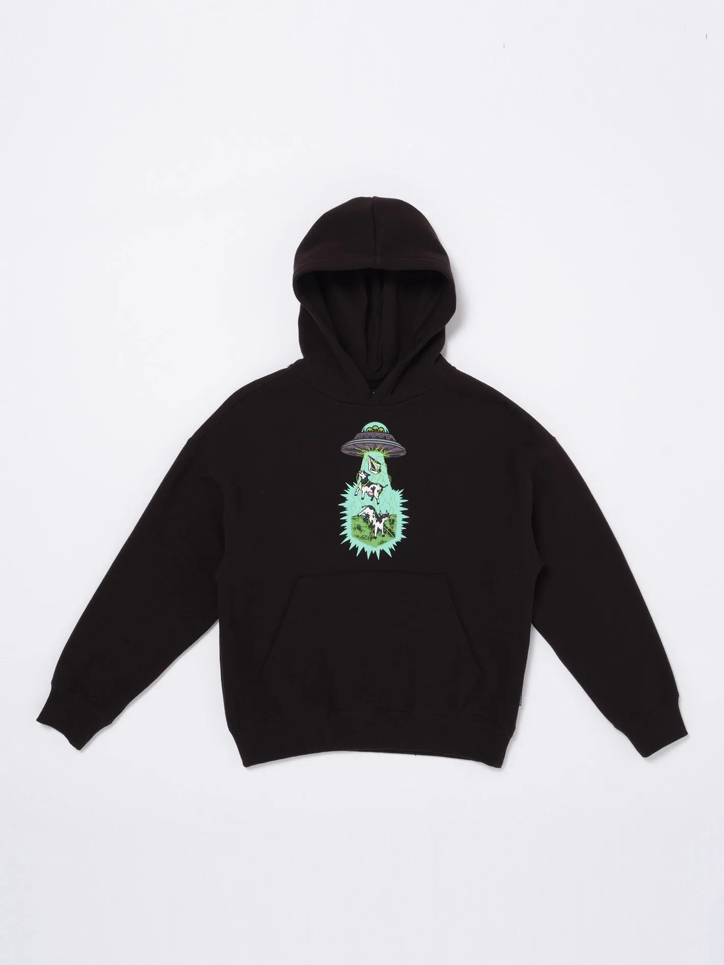 Udder Space Hoodie - Black  - (KINDER)