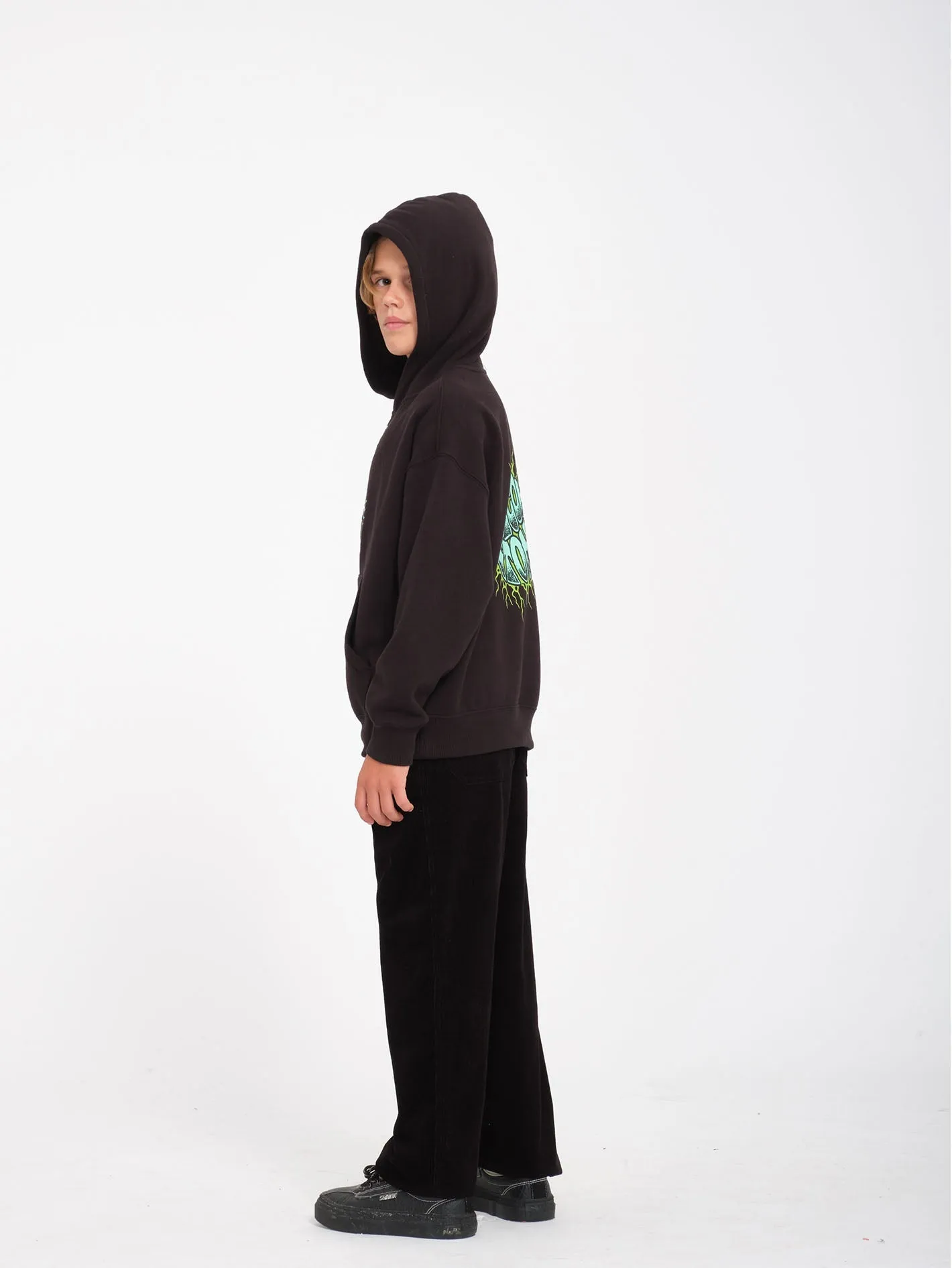 Udder Space Hoodie - Black  - (KINDER)