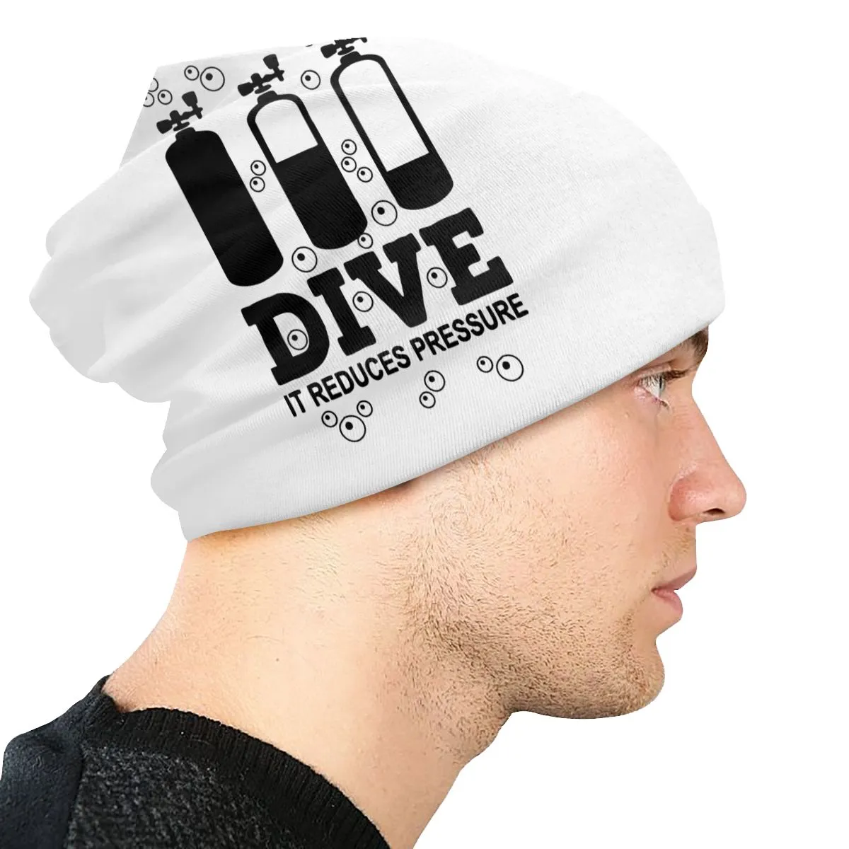 Unisex Scuba Diving Beanies Hats Outdoor Dive - it reduces pressure