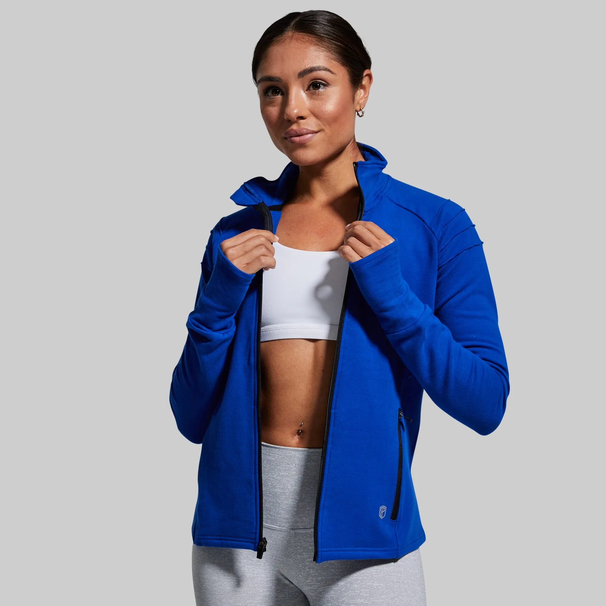 Unmatched Moto Zip Up (Electric Royal)