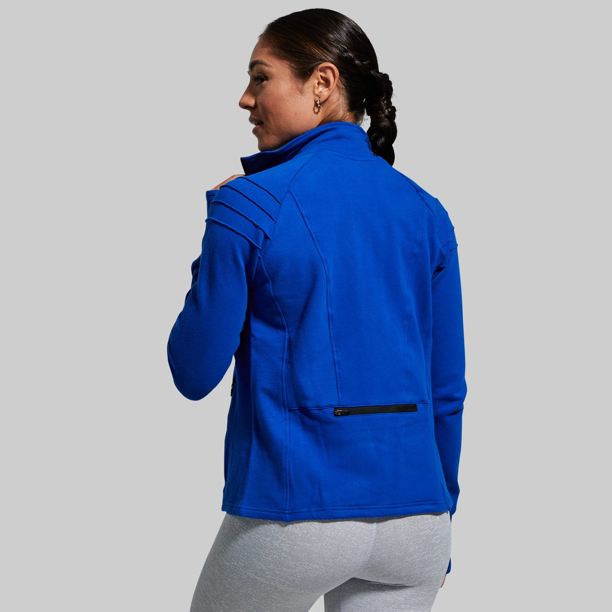 Unmatched Moto Zip Up (Electric Royal)