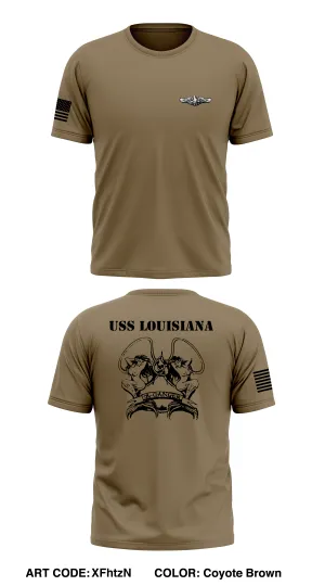 USS LOUISIANA 2 Store 1 Core Men's SS Performance Tee - XFhtzN