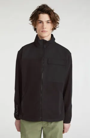 Utility Heavy Fleecejacke | Black Out