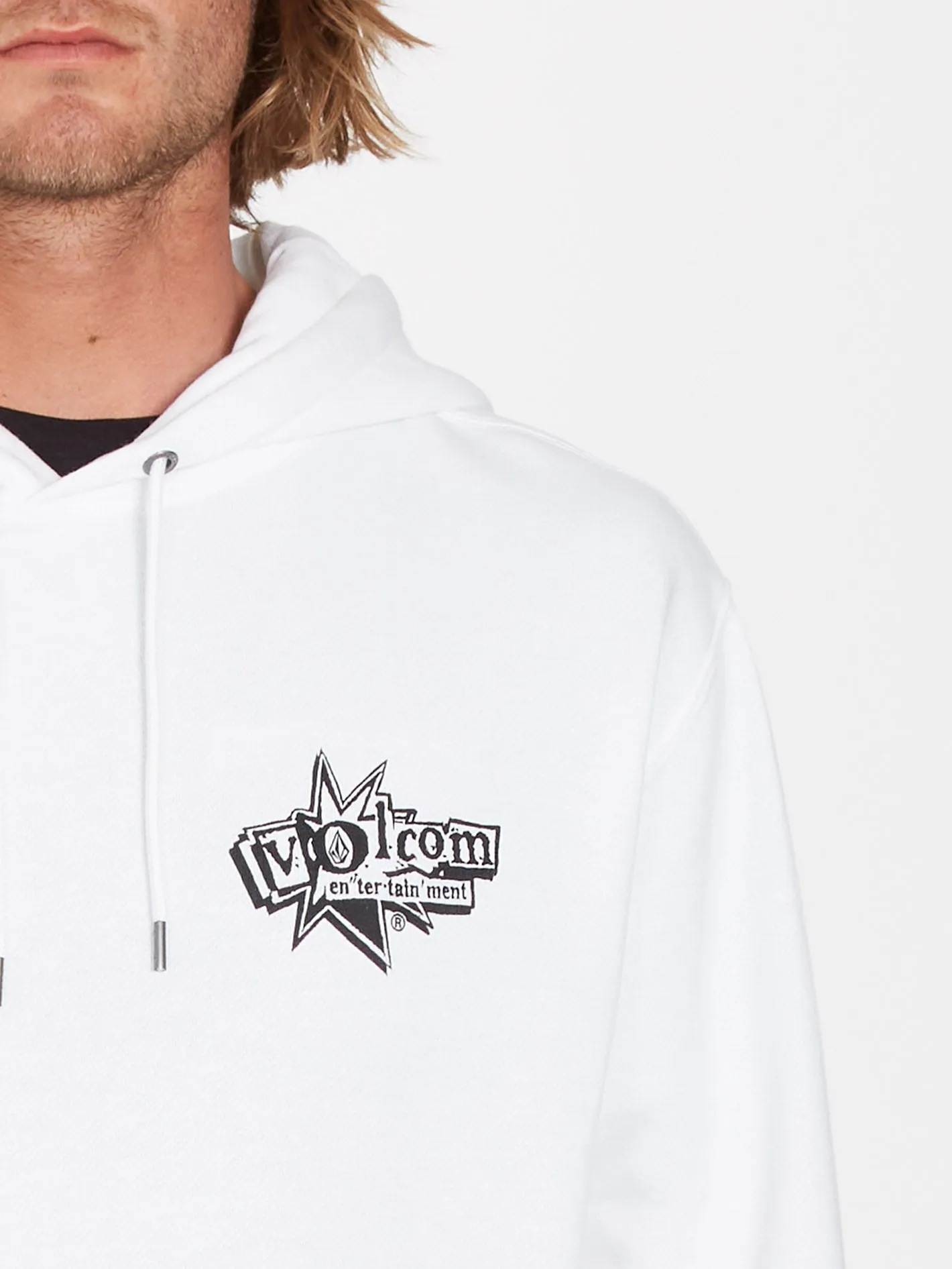 V Entertainment Kapuzenpullover - WHITE