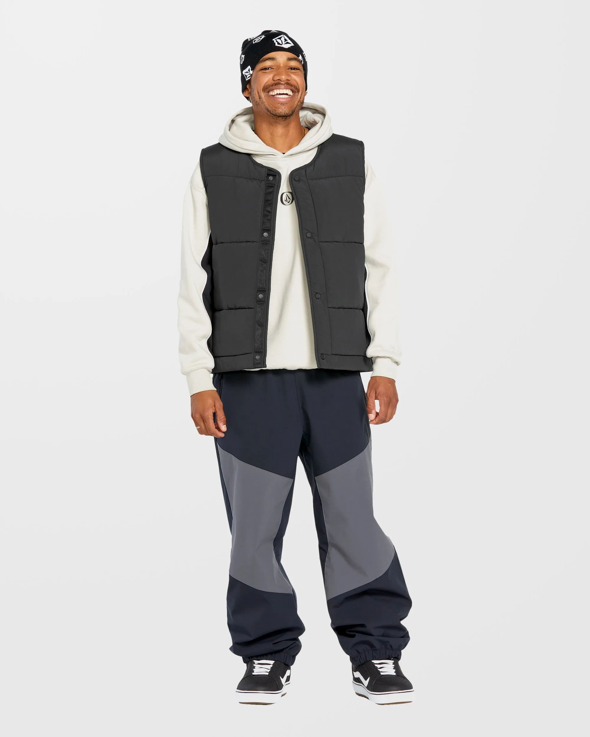 Vital Fleece Kapuzenpullover - Stone