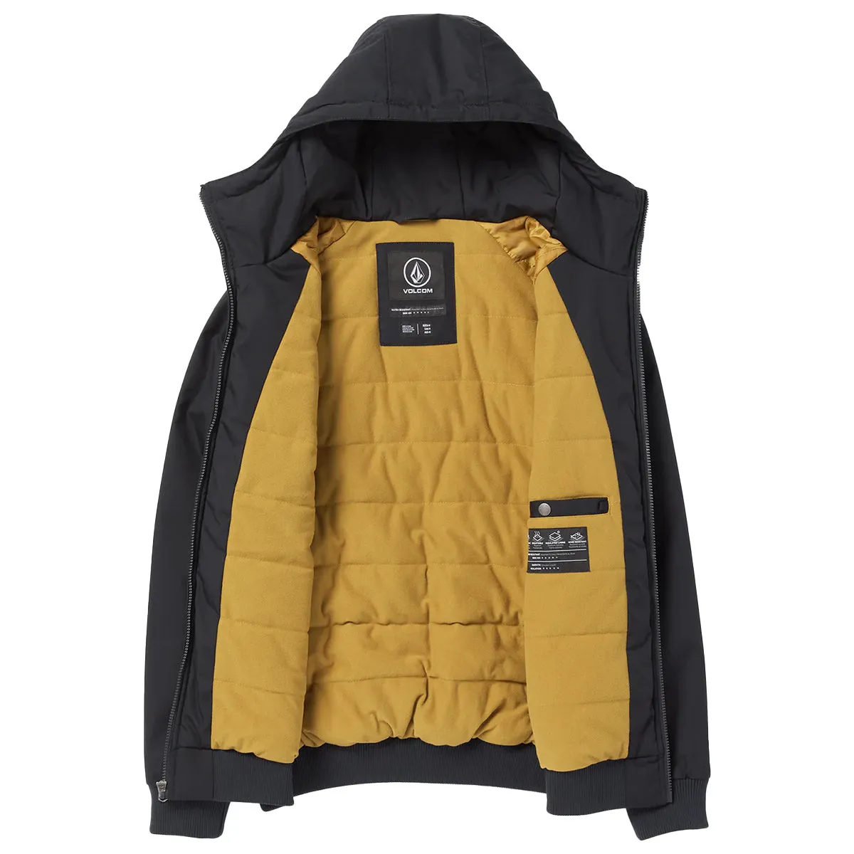 Volcom - Hernan 5K Hooded Jacket Black