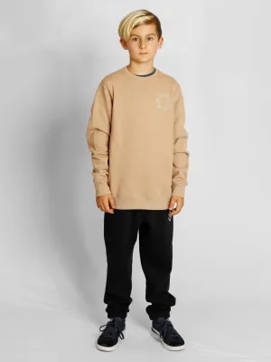 Volcom Merick crew Youth - Gravel