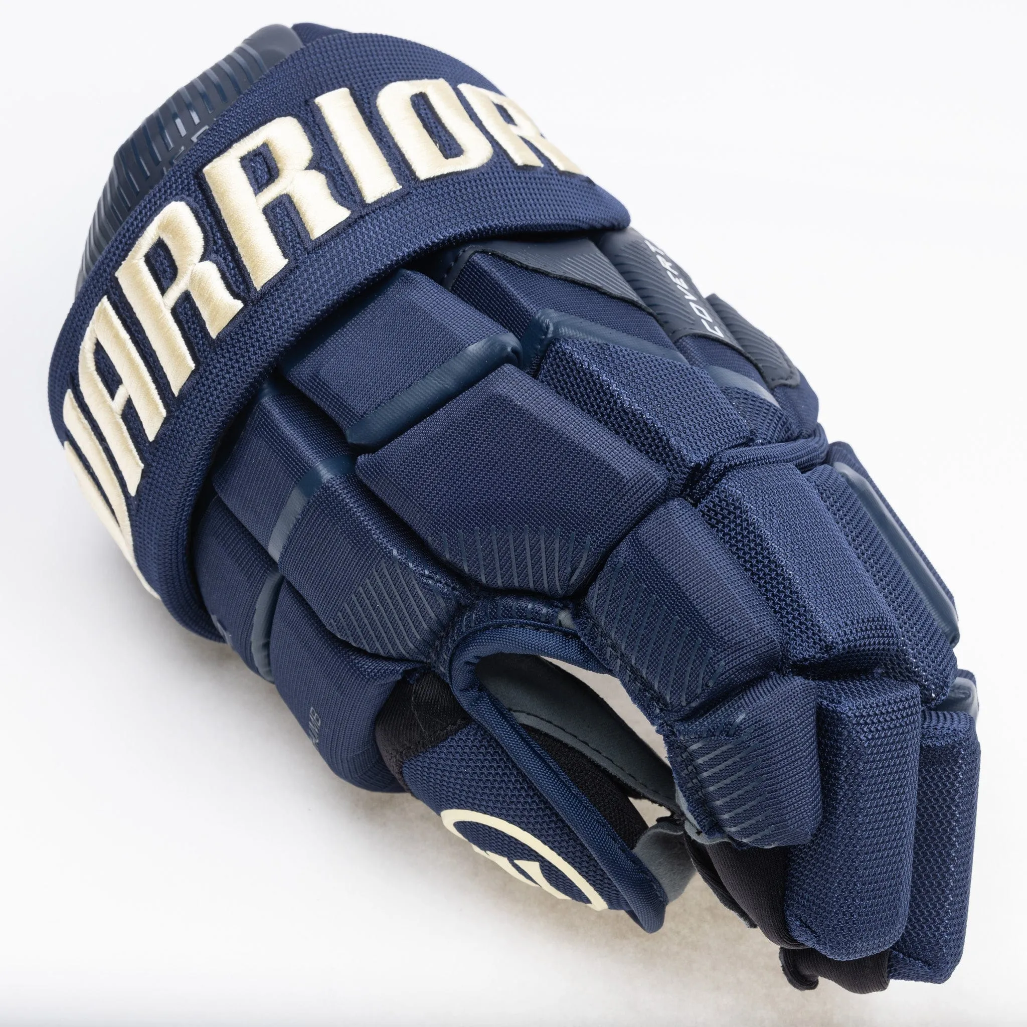 Warrior QR6 Pro Stock Senior Hockey Glove - Columbus Blue Jackets