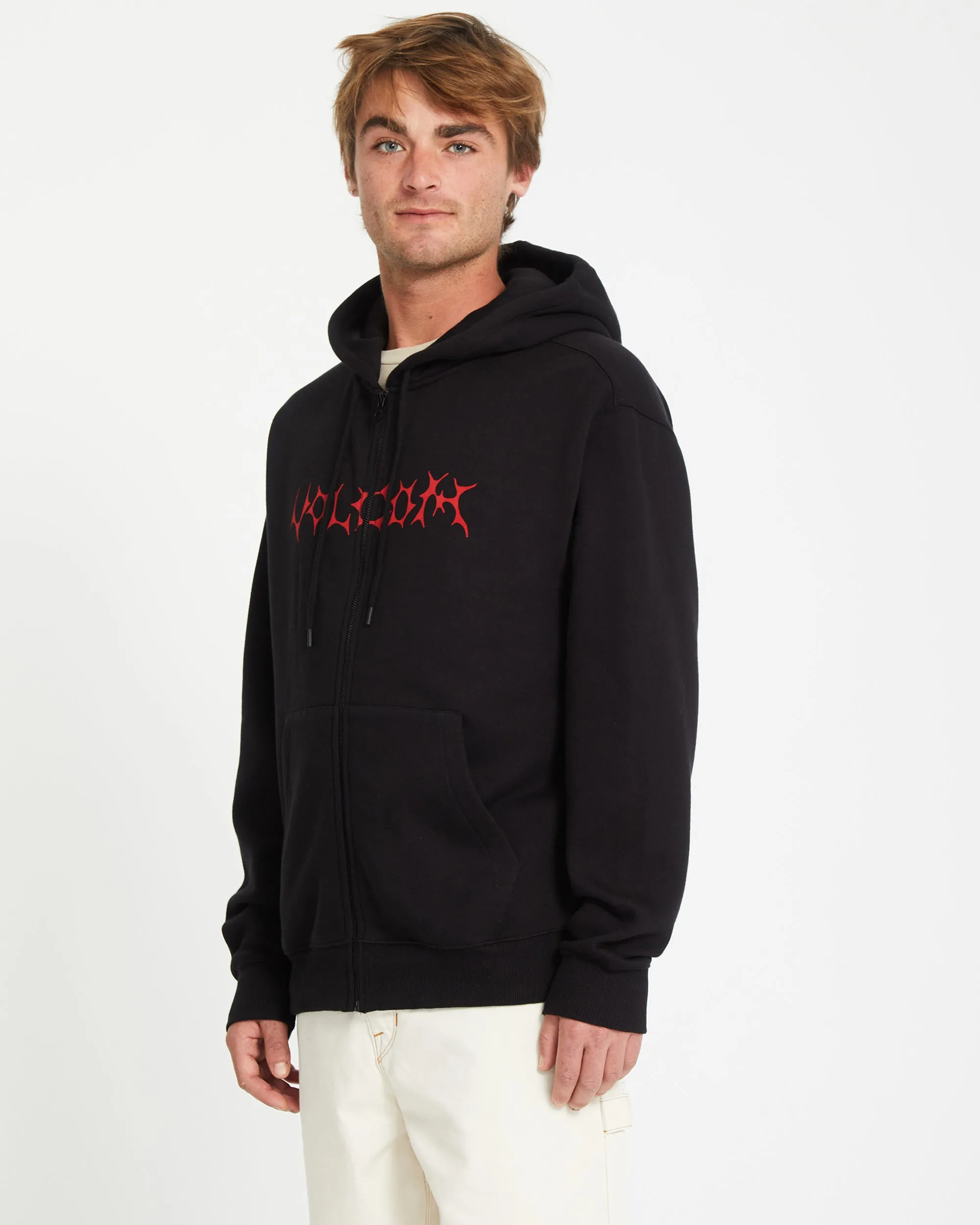 Watanite Full Zip Hoodie - BLACK