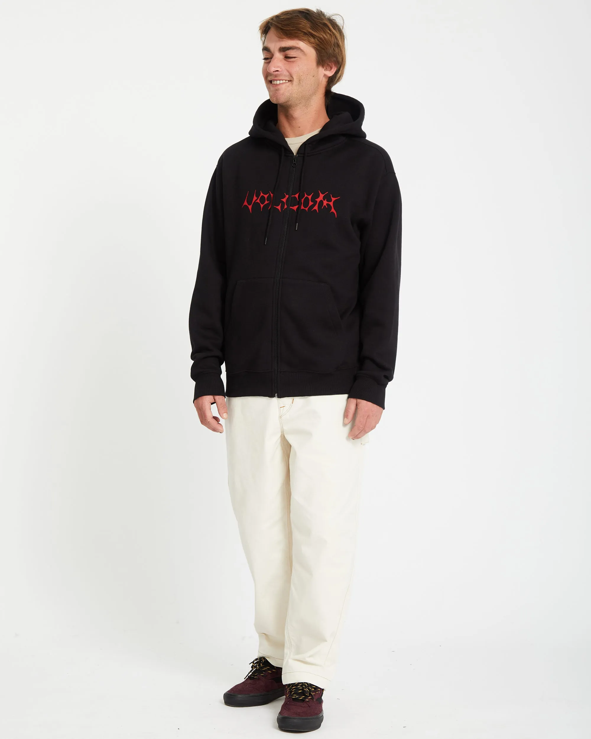 Watanite Full Zip Hoodie - BLACK