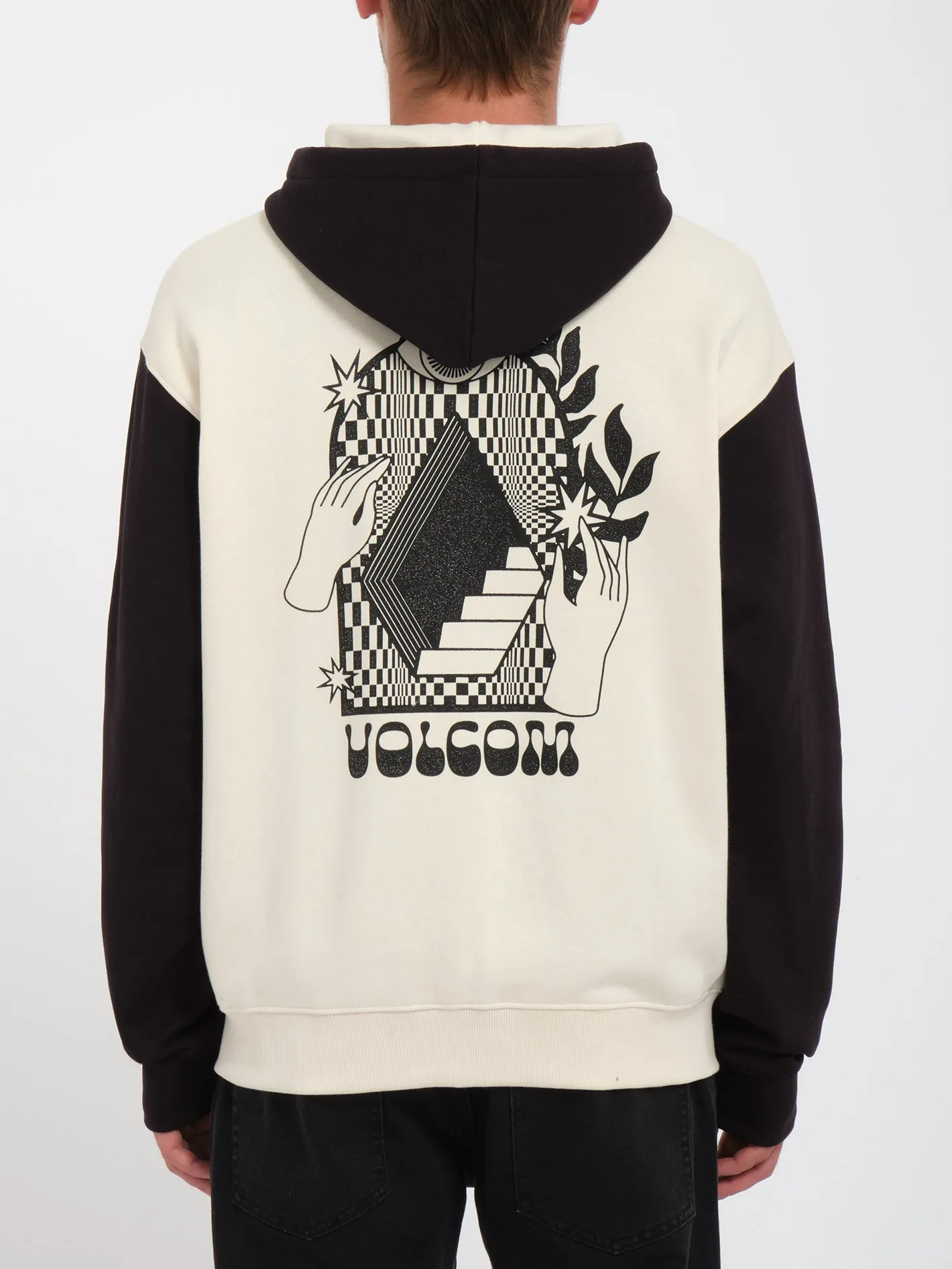 Watanite Zip Kapuzenpullover - DIRTY WHITE