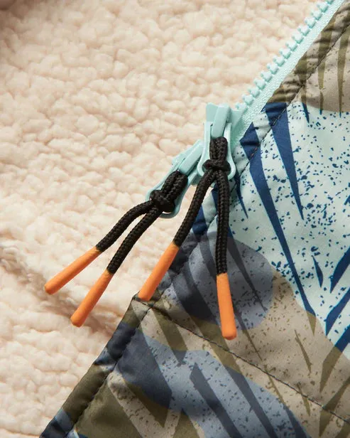 Waves Recycled Sherpa Lined Changing Robe