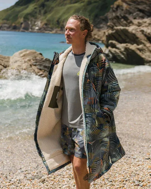 Waves Recycled Sherpa Lined Changing Robe