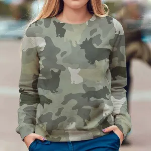 Welsh Corgi - Camo - Premium Sweatshirt