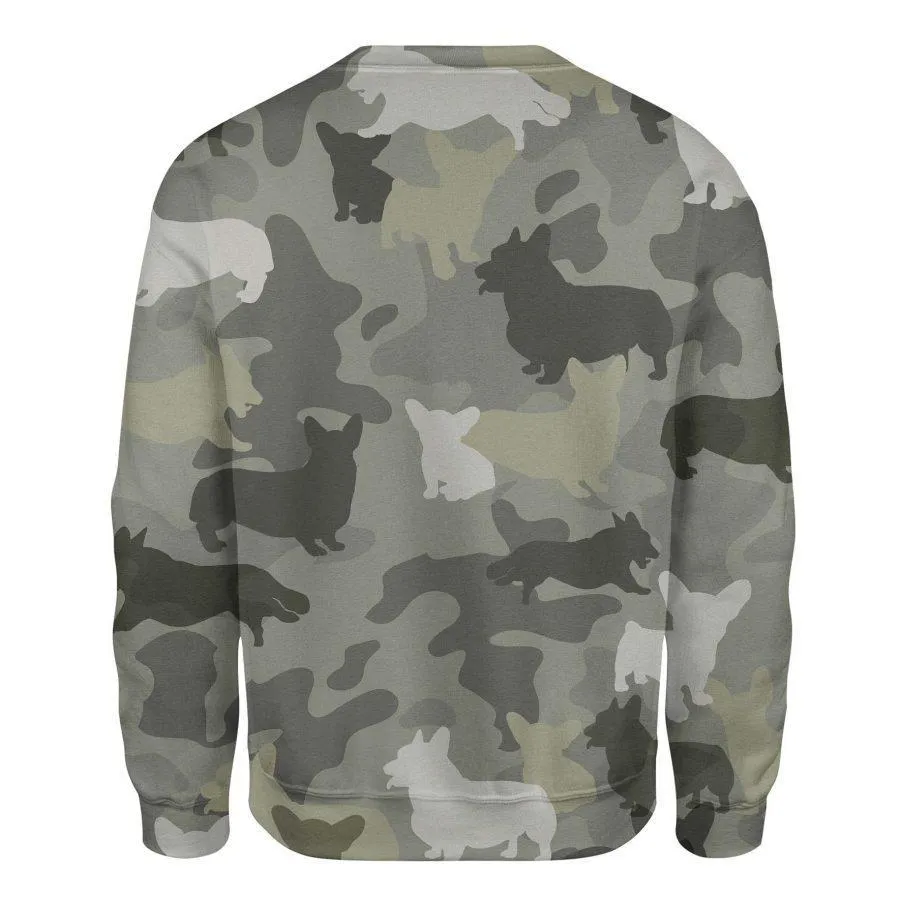 Welsh Corgi - Camo - Premium Sweatshirt