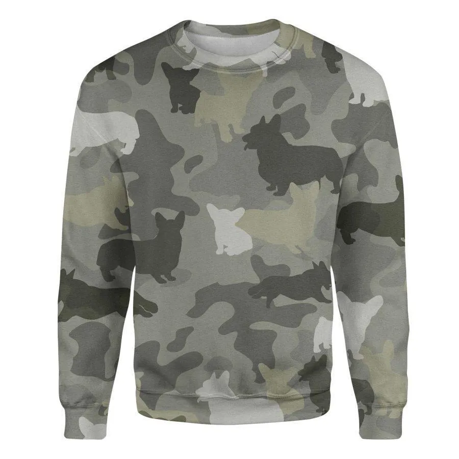 Welsh Corgi - Camo - Premium Sweatshirt