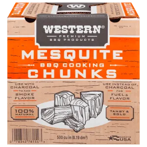 Western 500 CU in Mesquite Chunk Box CS
