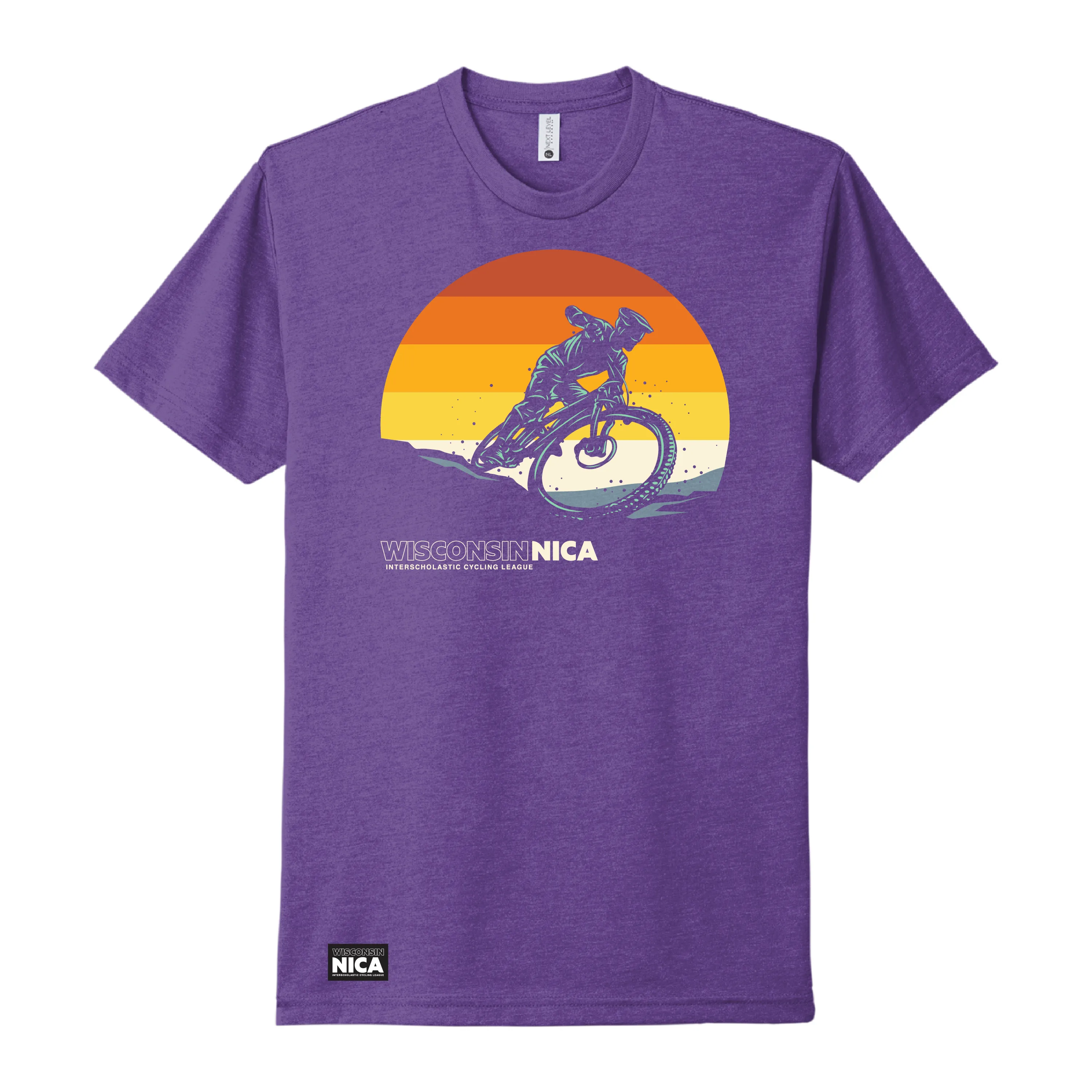 Wisconsin NICA Sunset Shred Tee