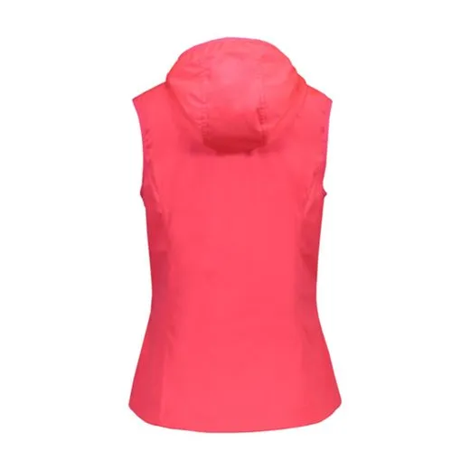 WOMAN VEST FIX HOOD