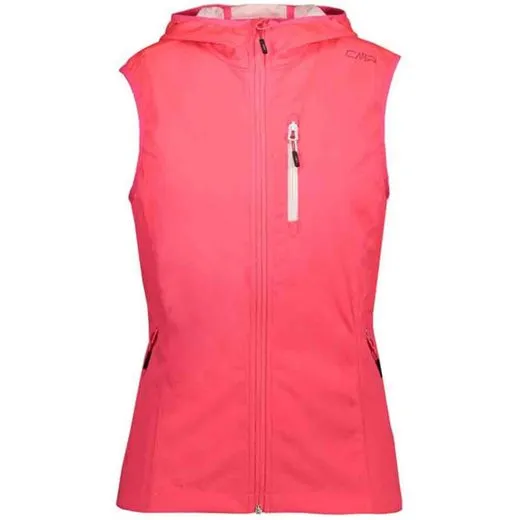 WOMAN VEST FIX HOOD